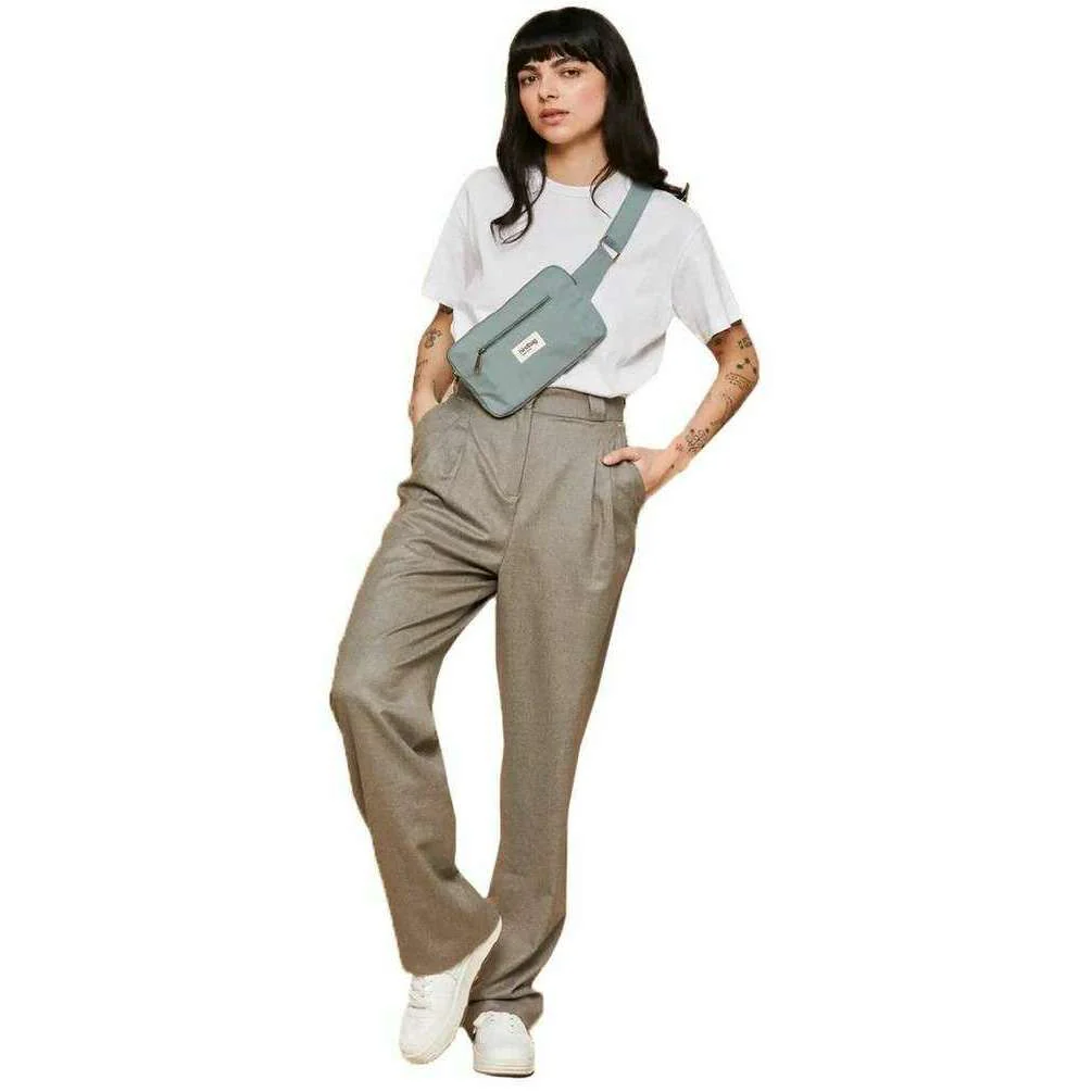 Hindbag Harry Rectangular Bum Bag - Sage Blue - Image 4