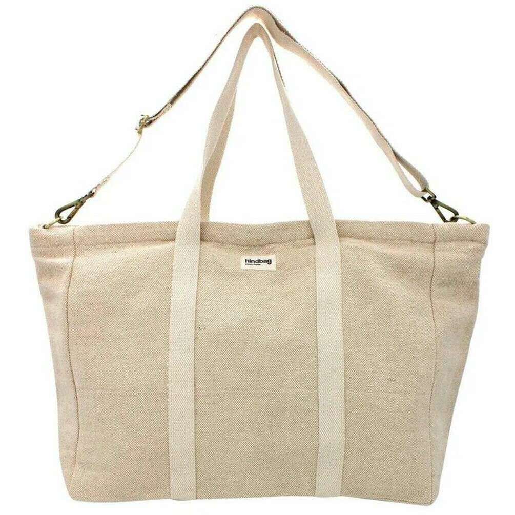 Hindbag Jean Weekend Bag - Jute Cream