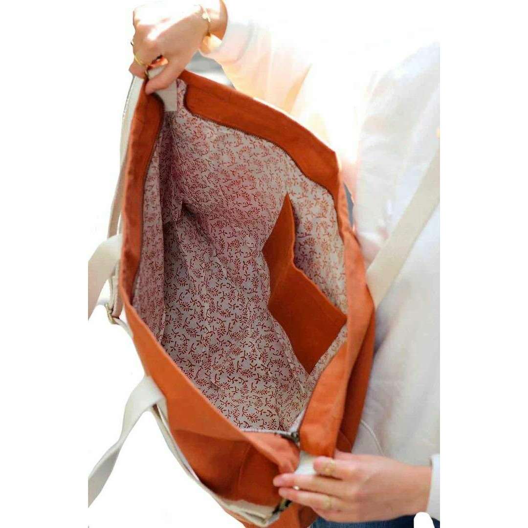 Hindbag Jean Weekend Bag - Sienna Orange - Image 3