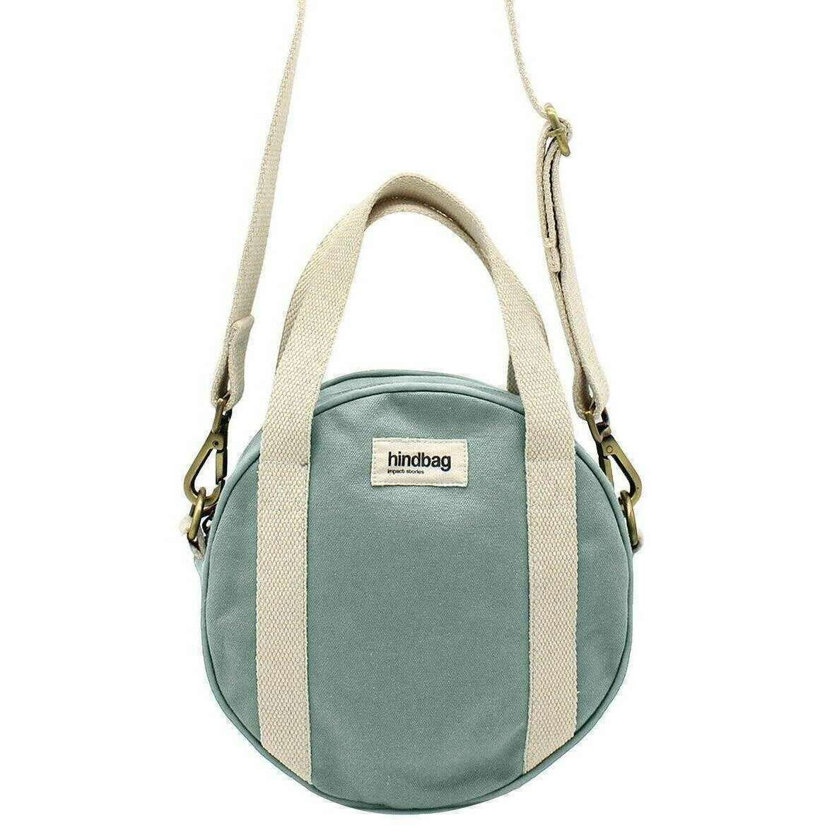 Hindbag Louis Round Crossbody Bag - Sage Blue