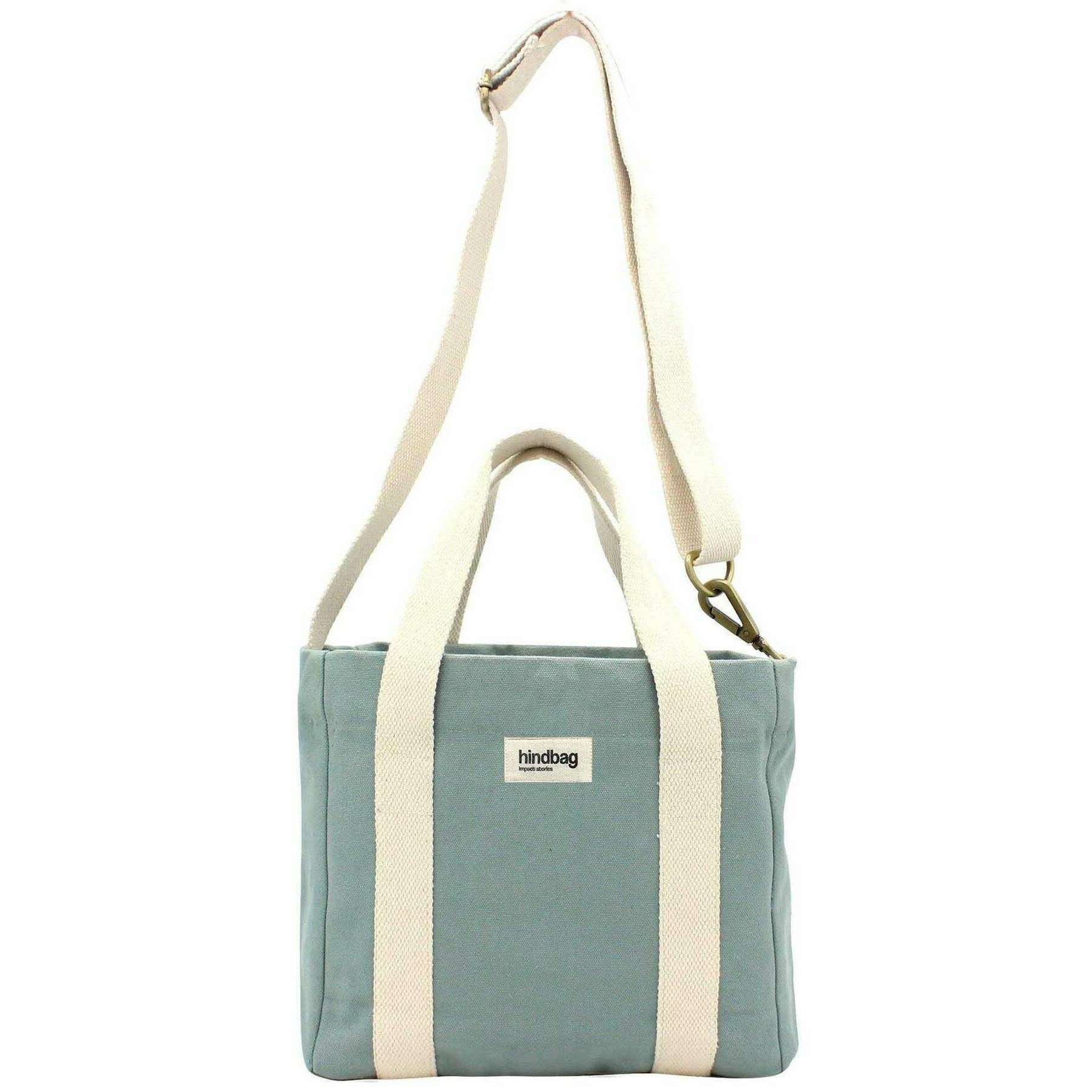 Hindbag Louise Square Crossbody Bag - Sage Blue