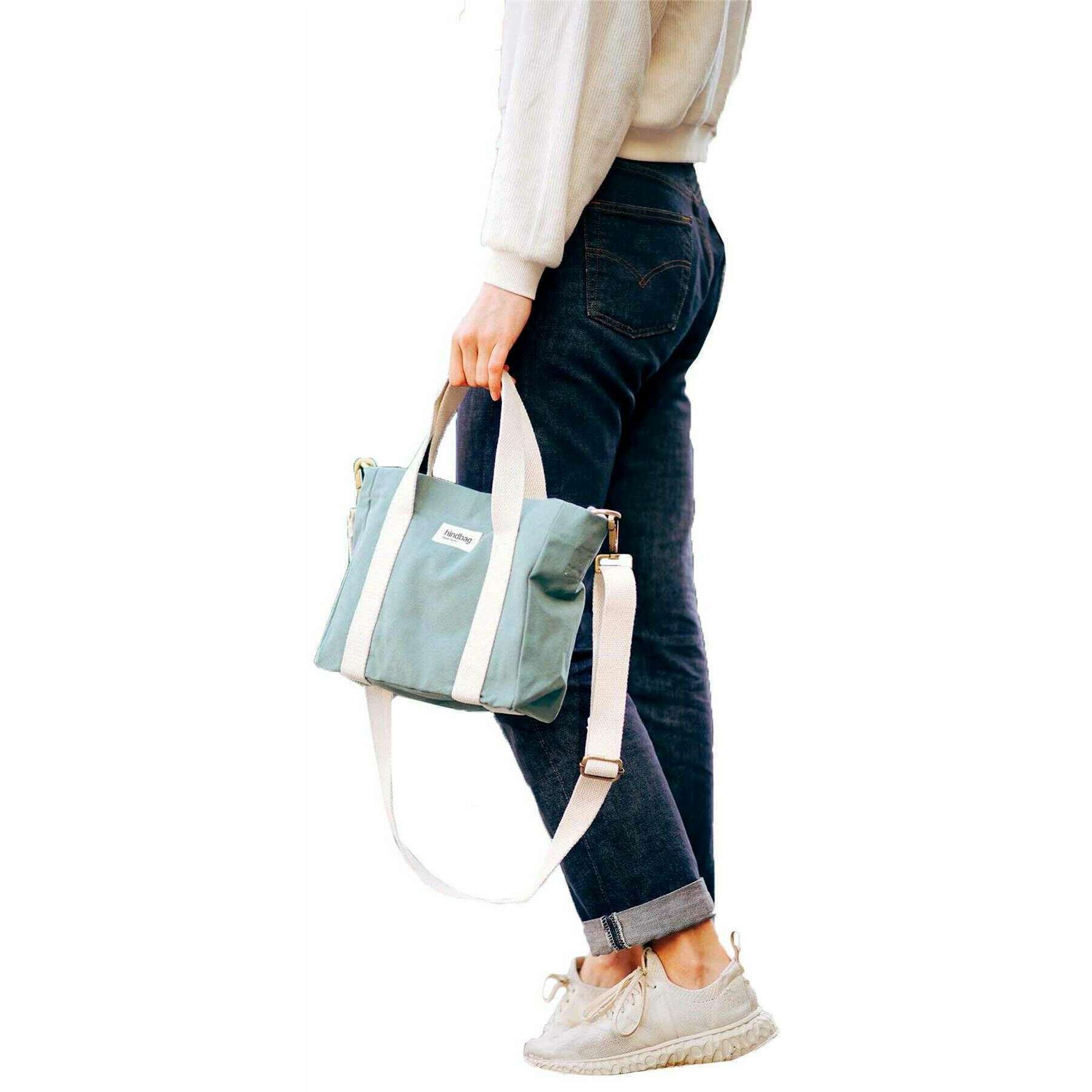 Hindbag Louise Square Crossbody Bag - Sage Blue - Image 2