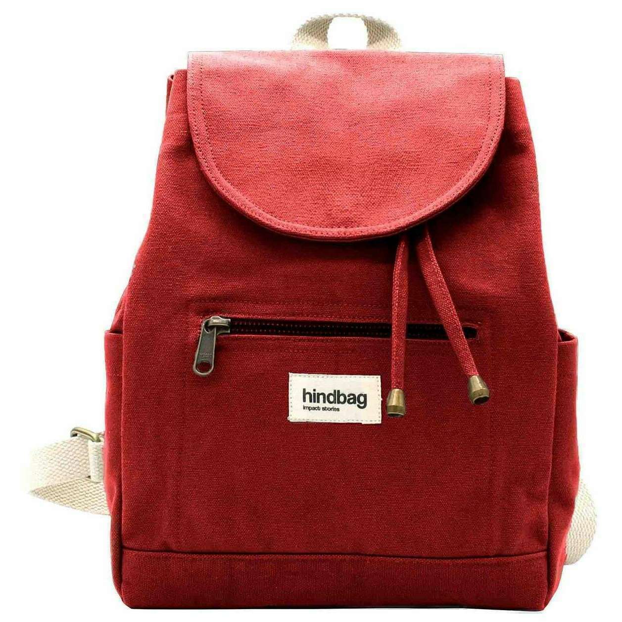 Hindbag Mini Eliot Small Backpack - Terracotta Red