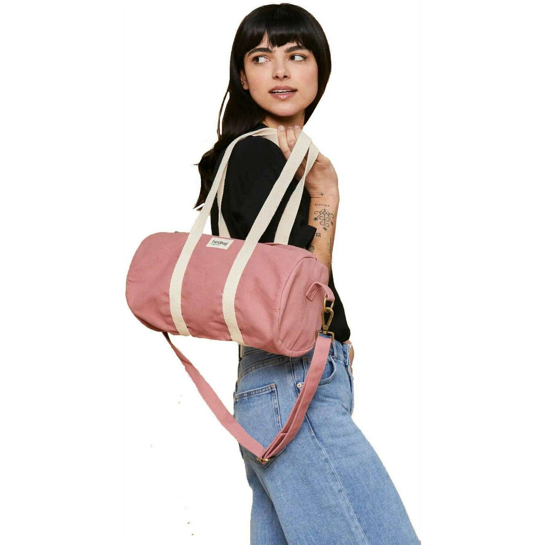 Hindbag Mini Simon Small Duffle Bag - Blush Pink - Image 2
