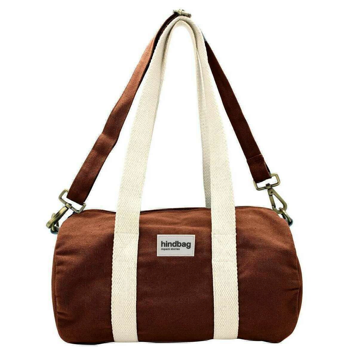 Hindbag Mini Simon Small Duffle Bag - Chocolate Brown