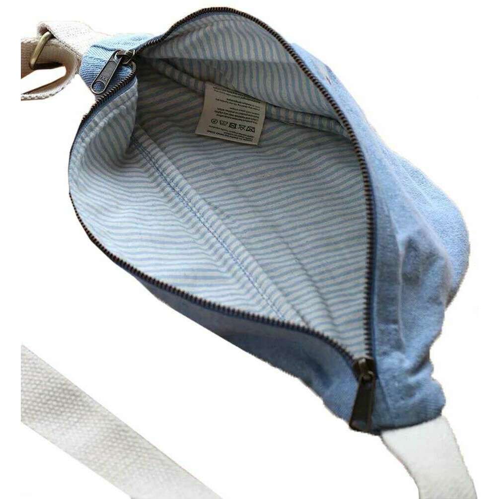 Hindbag Olivia Classic Bum Bag - Denim Blue - Image 3