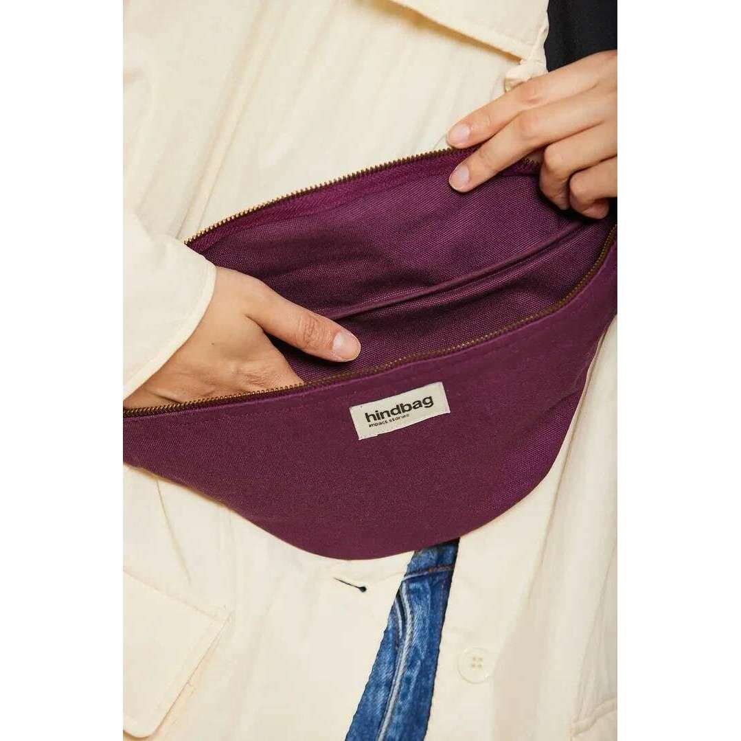 Hindbag Olivia Classic Bum Bag - Plum Purple - Image 2