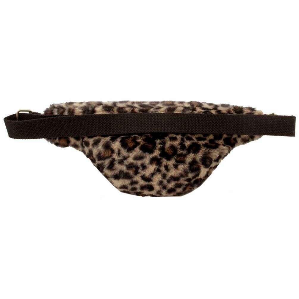 Hindbag Olivia Faux Leopard Classic Bum Bag - Brown - Image 2