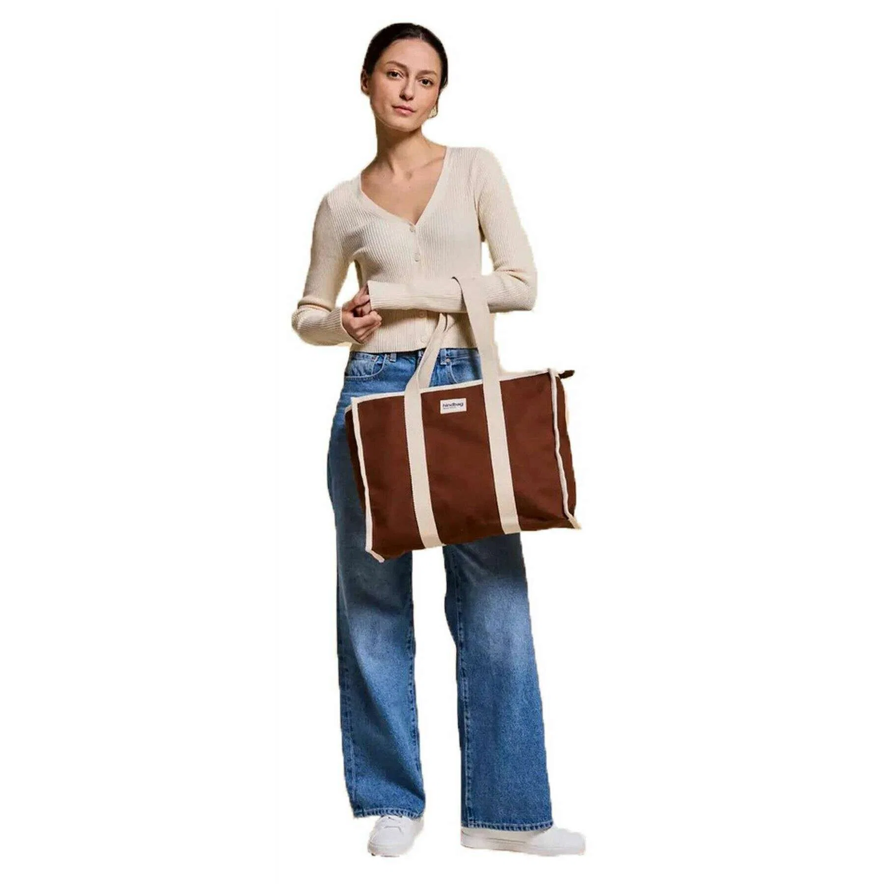 Hindbag Oscar Tote Bag - Chocolate Brown - Image 6