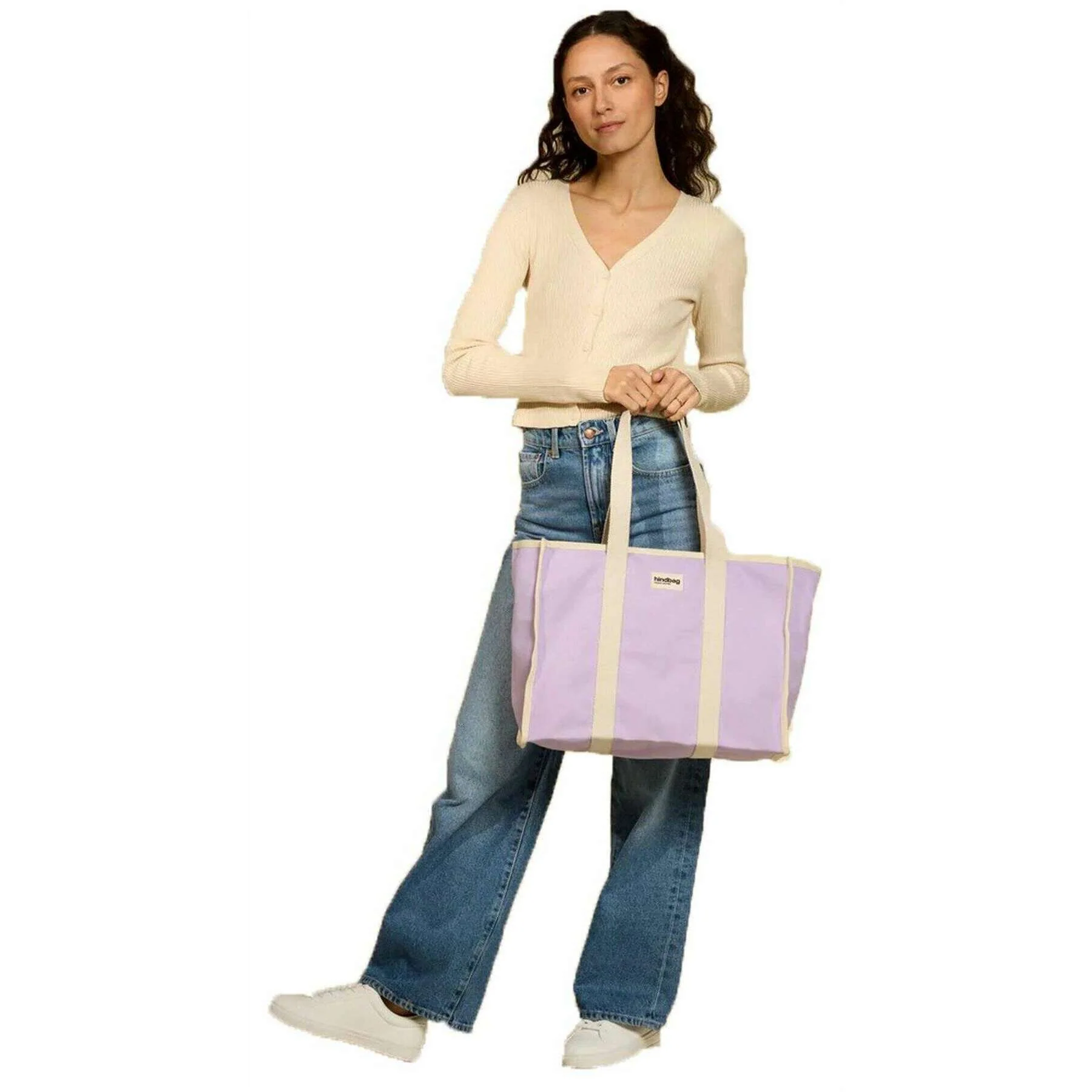 Hindbag Oscar Tote Bag - Lilac - Image 5