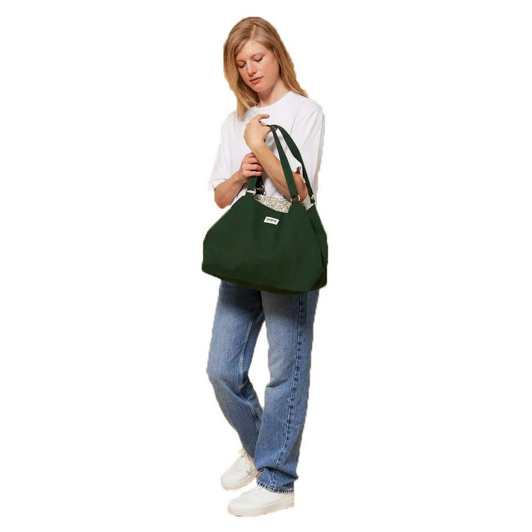 Hindbag Raphaelle Tote Bag - Forest Green - Image 3