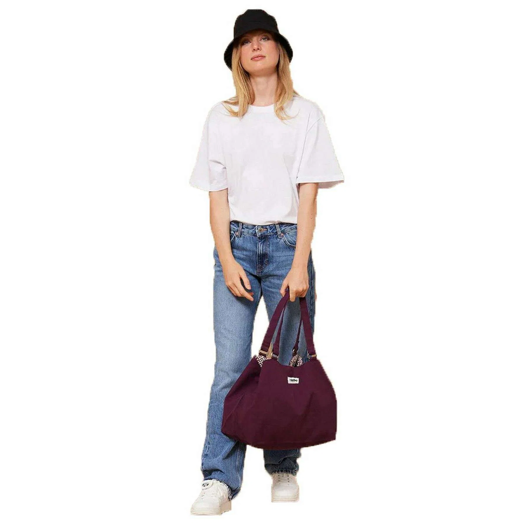 Hindbag Raphaelle Tote Bag - Plum Purple - Image 3