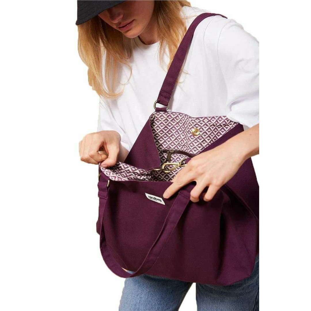 Hindbag Raphaelle Tote Bag - Plum Purple - Image 4