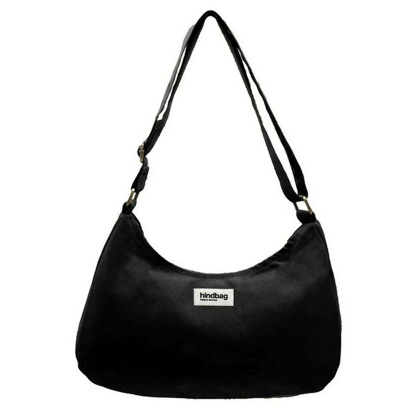 Hindbag Rosa Large Shoulder Bag - Black