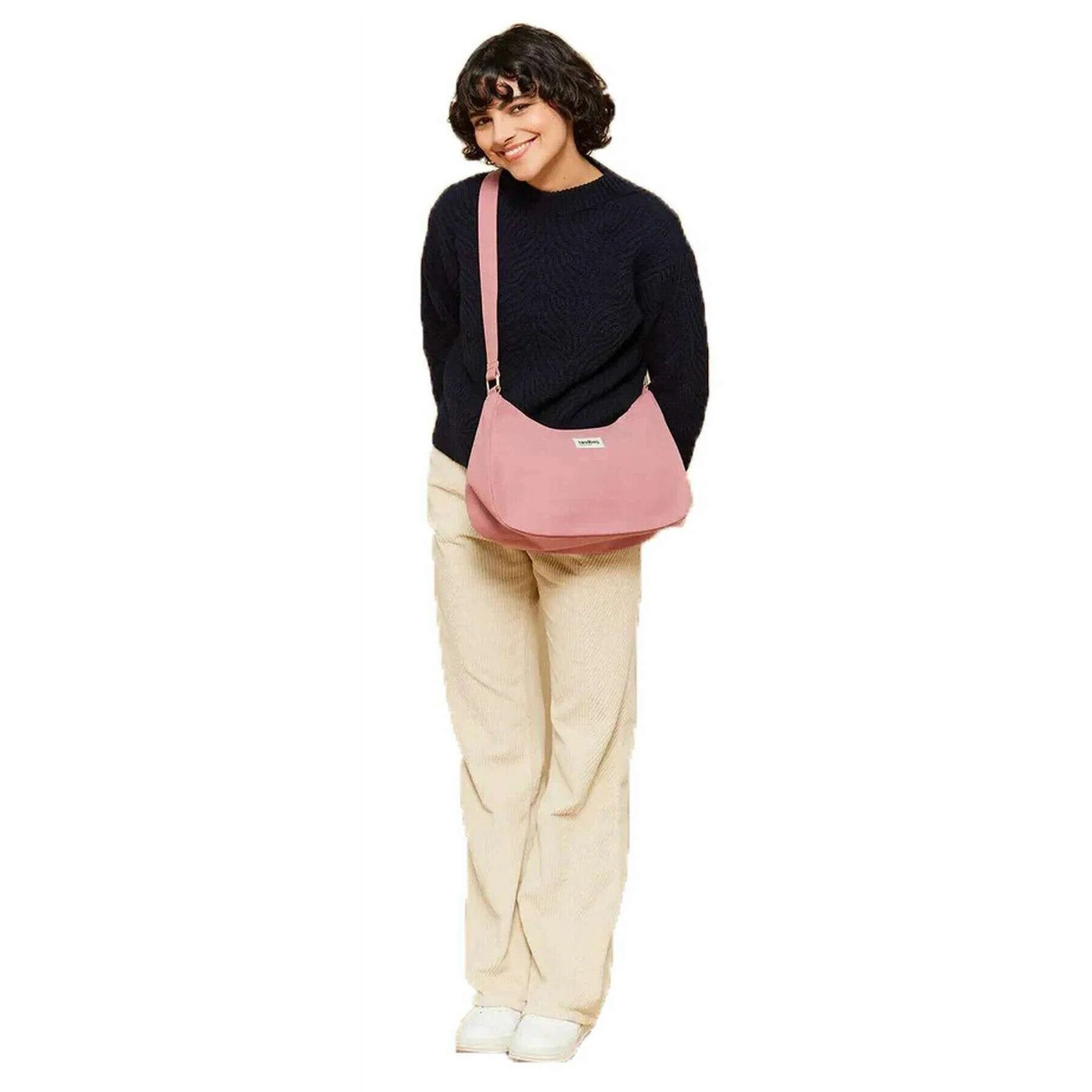 Hindbag Rosa Large Shoulder Bag - Blush Pink - Image 2