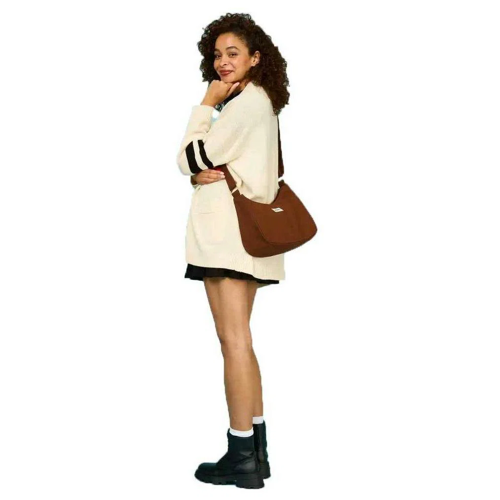 Hindbag Rosa Large Shoulder Bag - Chocolate Brown - Image 2
