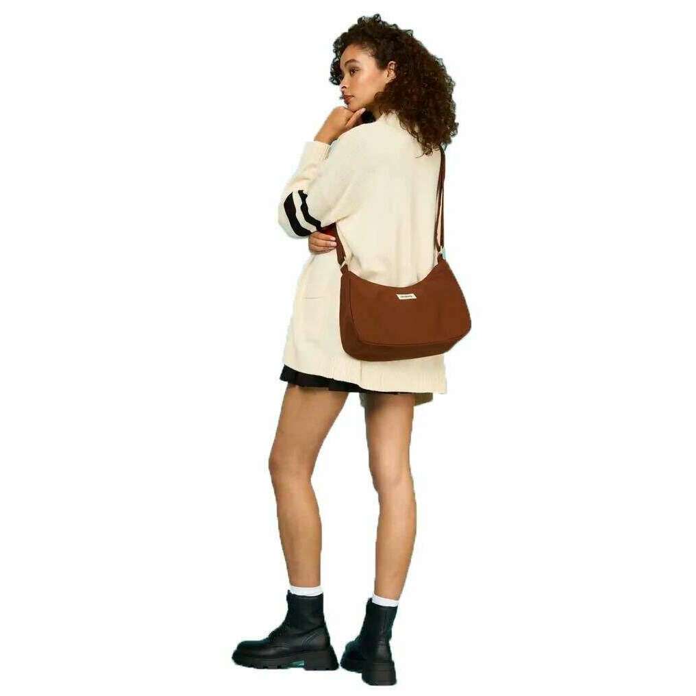 Hindbag Rosa Large Shoulder Bag - Chocolate Brown - Image 3