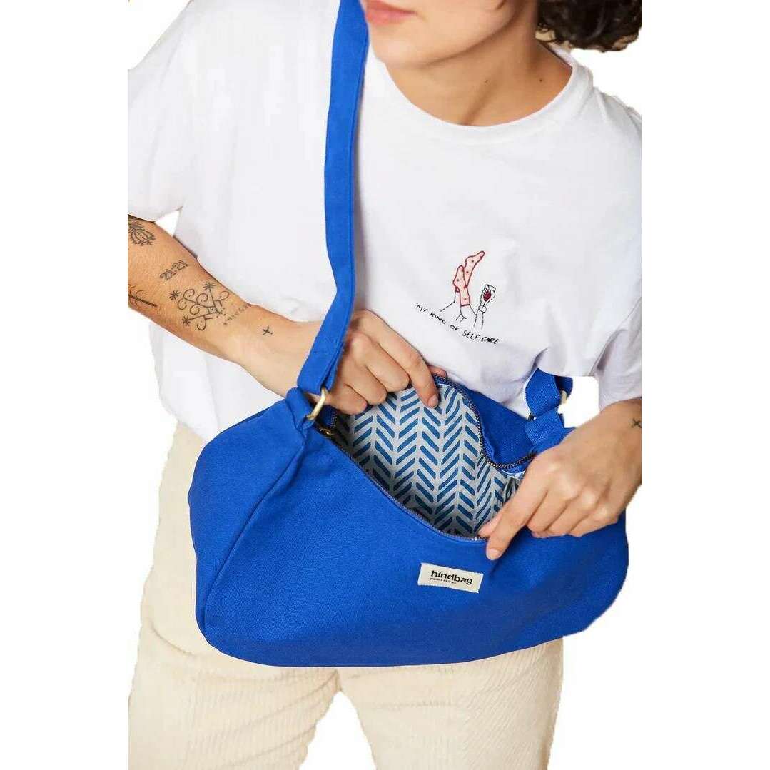 Hindbag Rosa Large Shoulder Bag - Electric Blue - Image 4