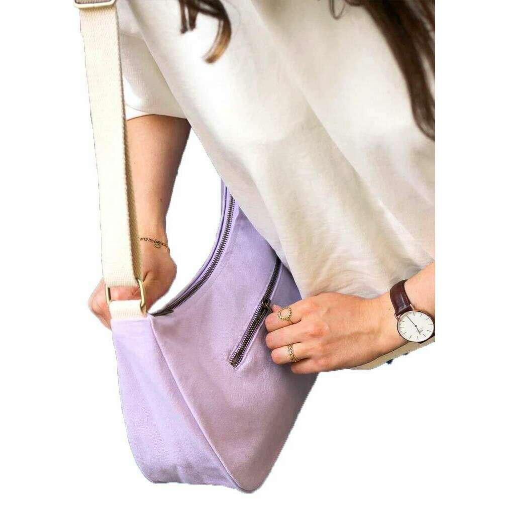 Hindbag Rosa Large Shoulder Bag - Lilac - Image 4