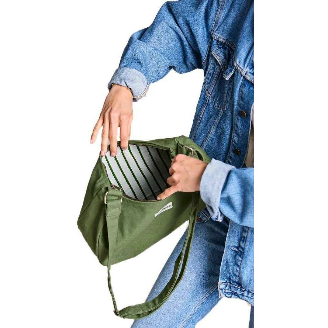 Hindbag Rosa Large Shoulder Bag - Olive Green - Image 4