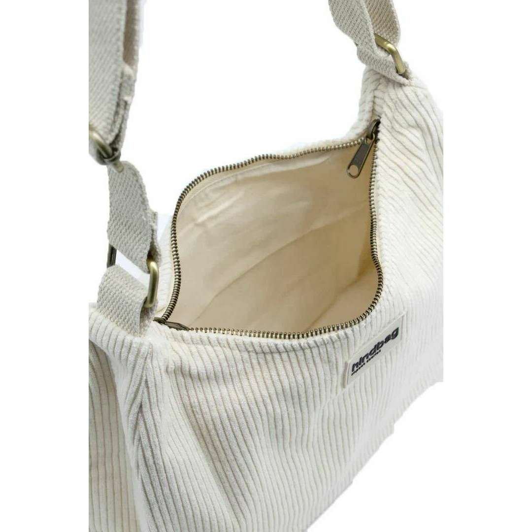 Hindbag Rosa Large Shoulder Bag - Velvet Beige - Image 3