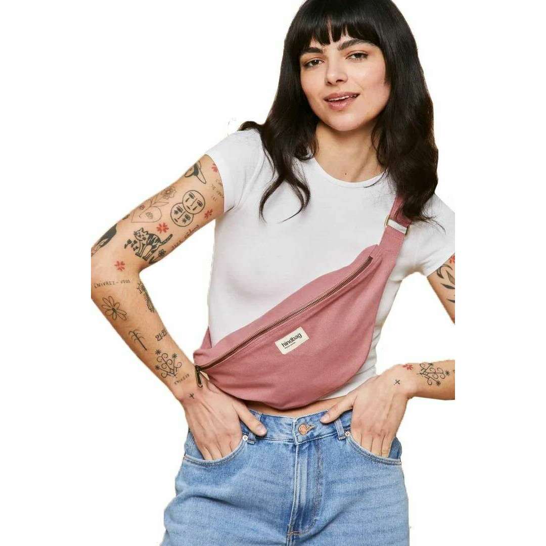 Hindbag Sasha Large Bum Bag - Blush Pink - Image 2