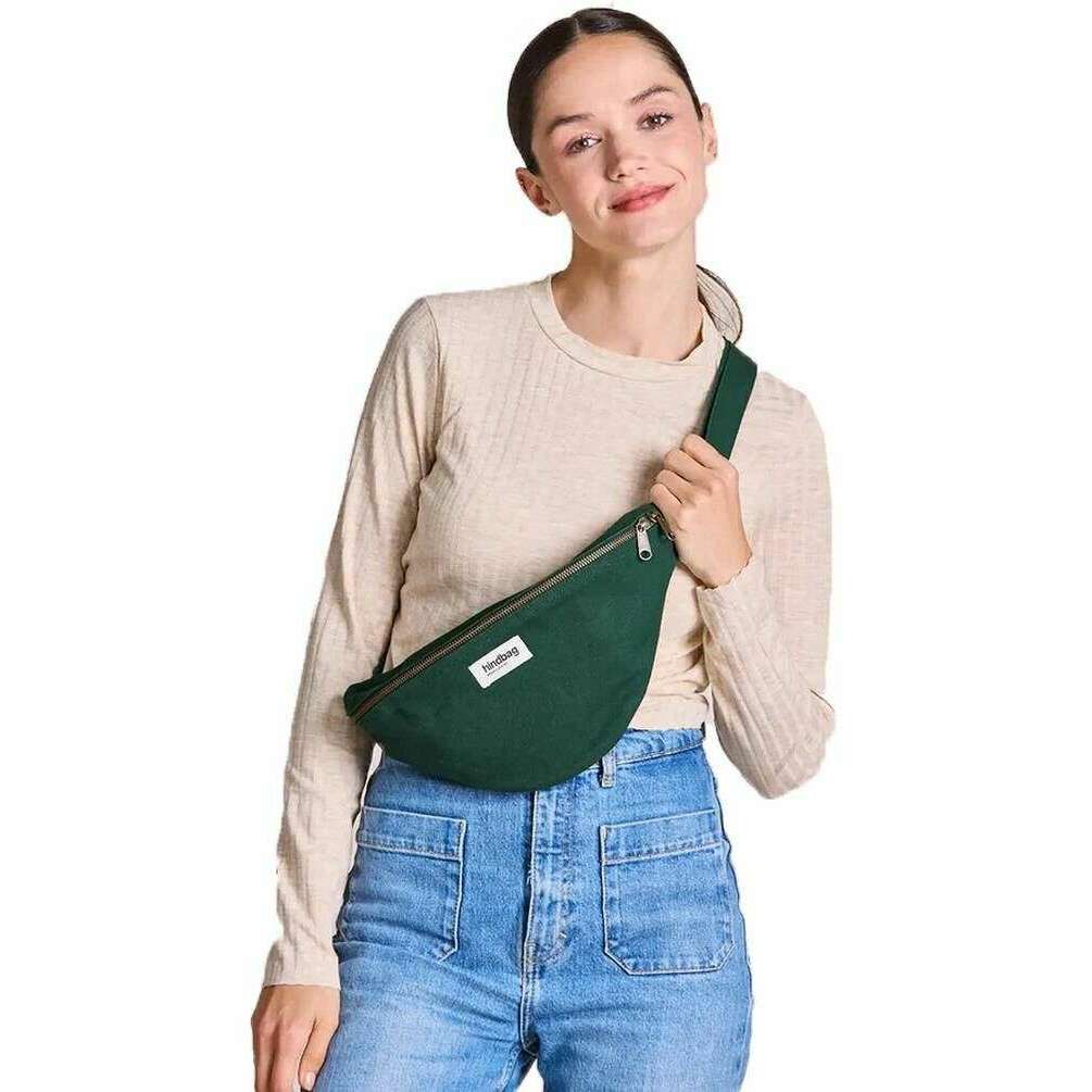 Hindbag Sasha Large Bum Bag - Forest Green - Image 2