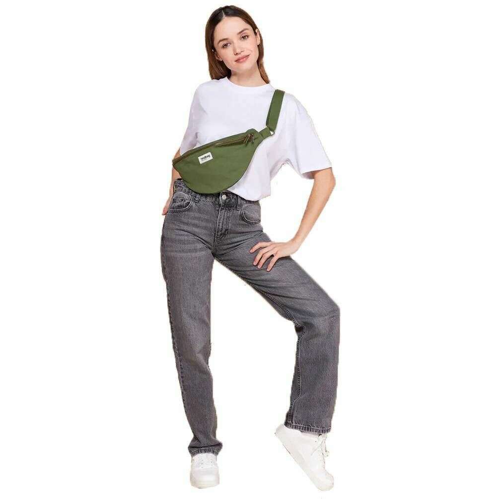 Hindbag Sasha Large Bum Bag - Olive Green - Image 2