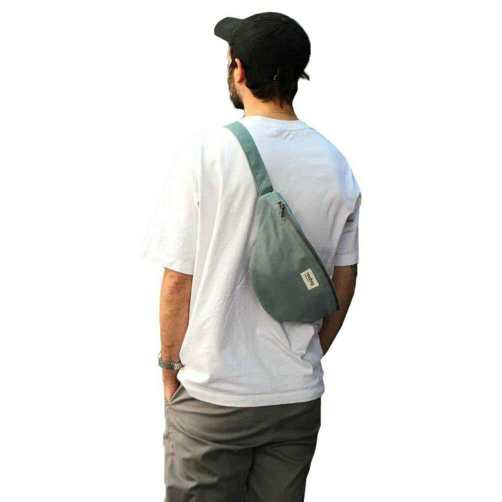 Hindbag Sasha Large Bum Bag - Sage Blue - Image 3