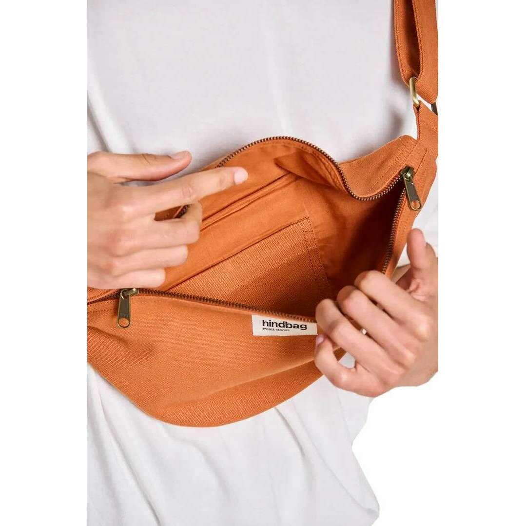 Hindbag Sasha Large Bum Bag - Sienna Orange - Image 4