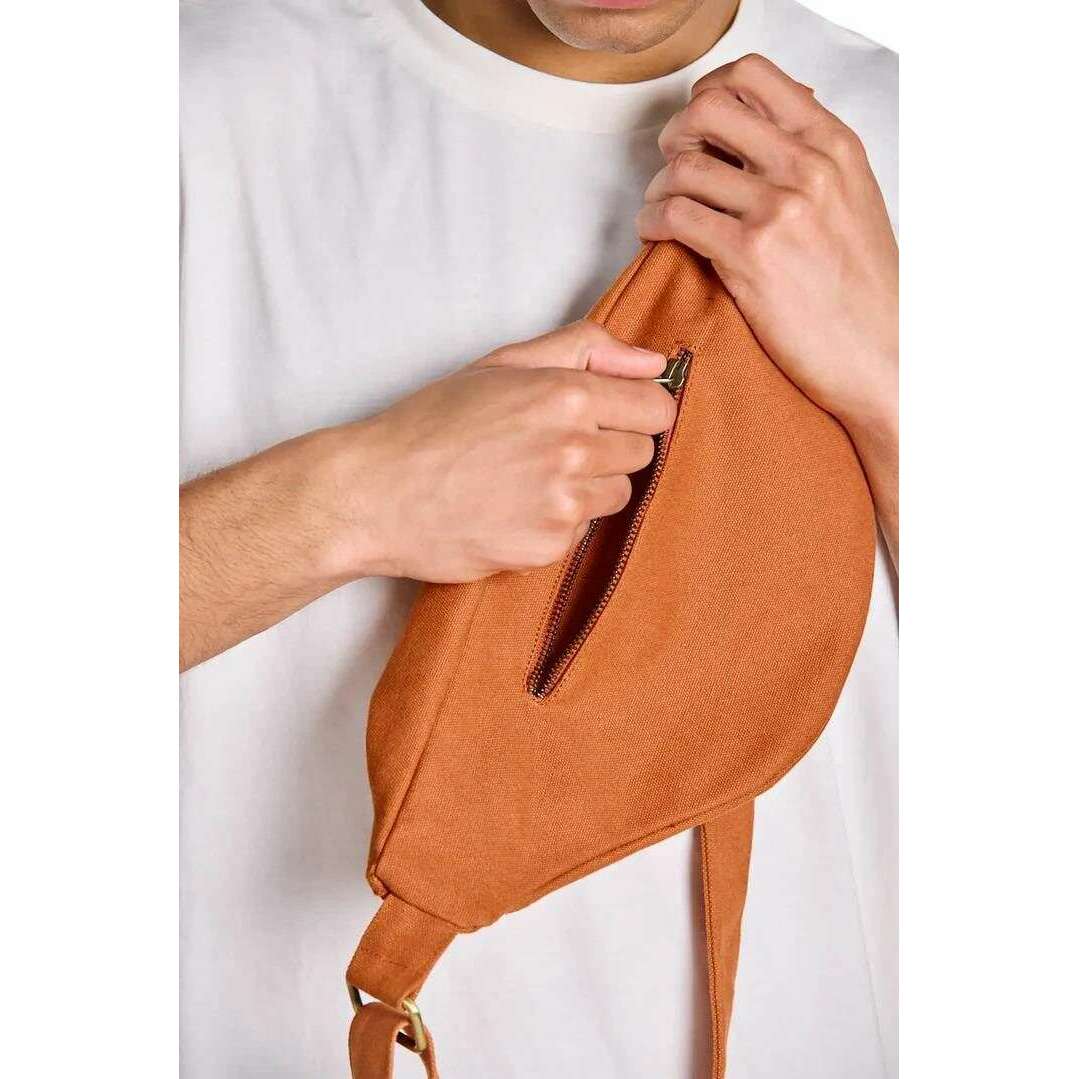 Hindbag Sasha Large Bum Bag - Sienna Orange - Image 5