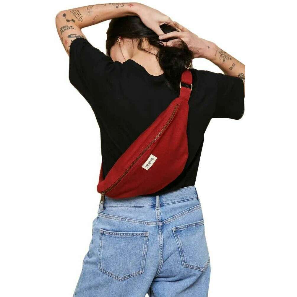 Hindbag Sasha Large Bum Bag - Terracotta Red - Image 2