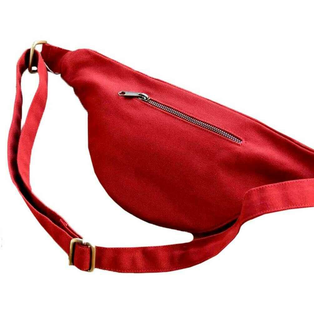Hindbag Sasha Large Bum Bag - Terracotta Red - Image 4