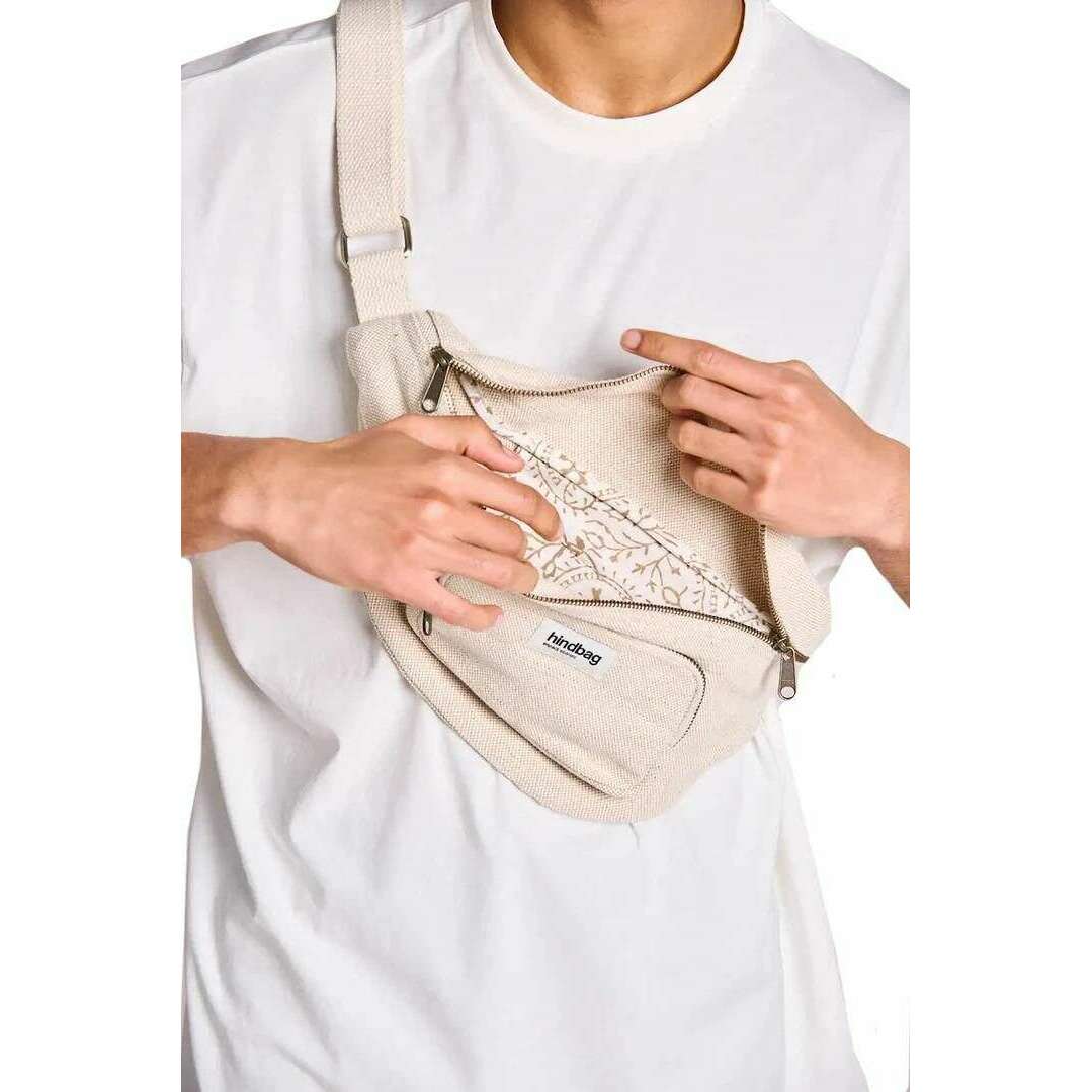 Hindbag Sofia XL Bum Bag - Jute Cream - Image 3