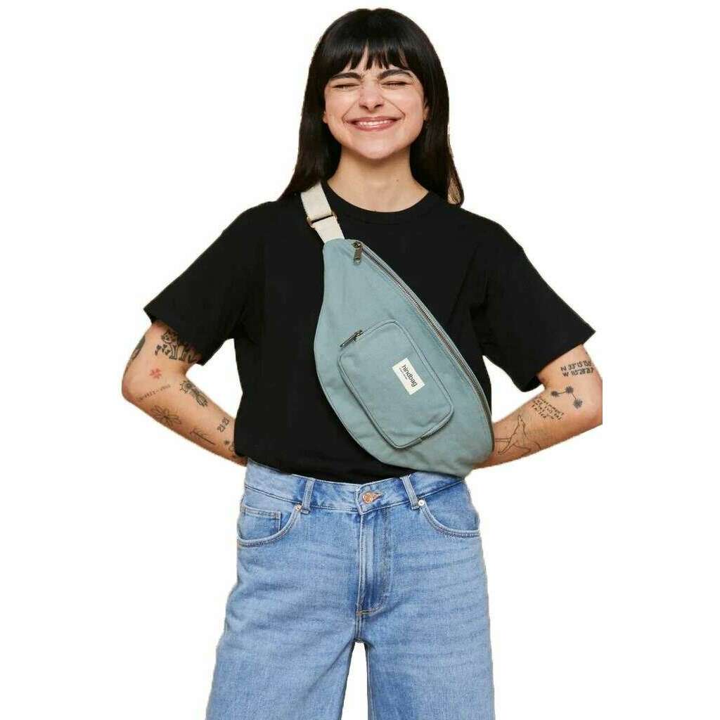 Hindbag Sofia XL Bum Bag - Sage Blue - Image 2