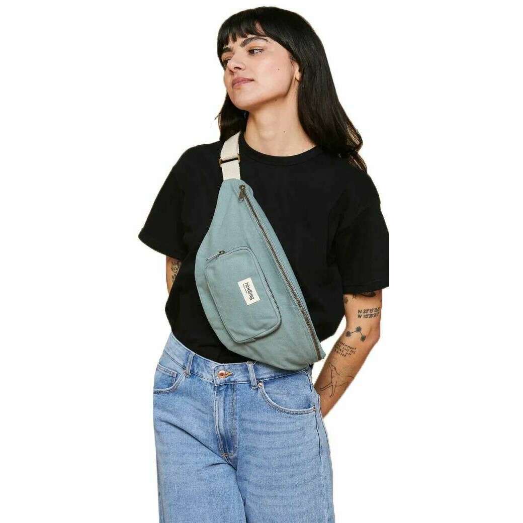Hindbag Sofia XL Bum Bag - Sage Blue - Image 3