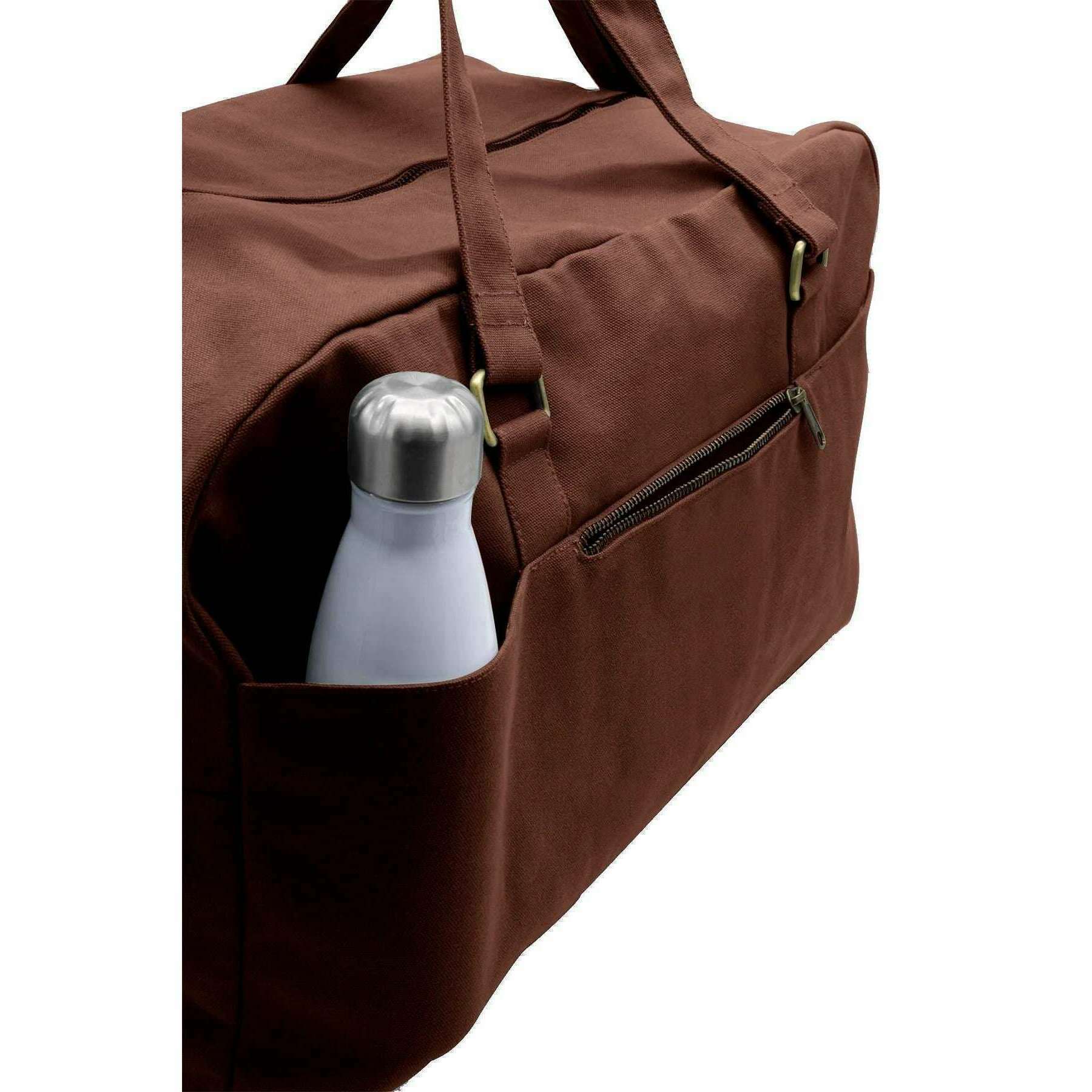 Hindbag Yves Large Travel Bag - Chocolate Brown - Image 4