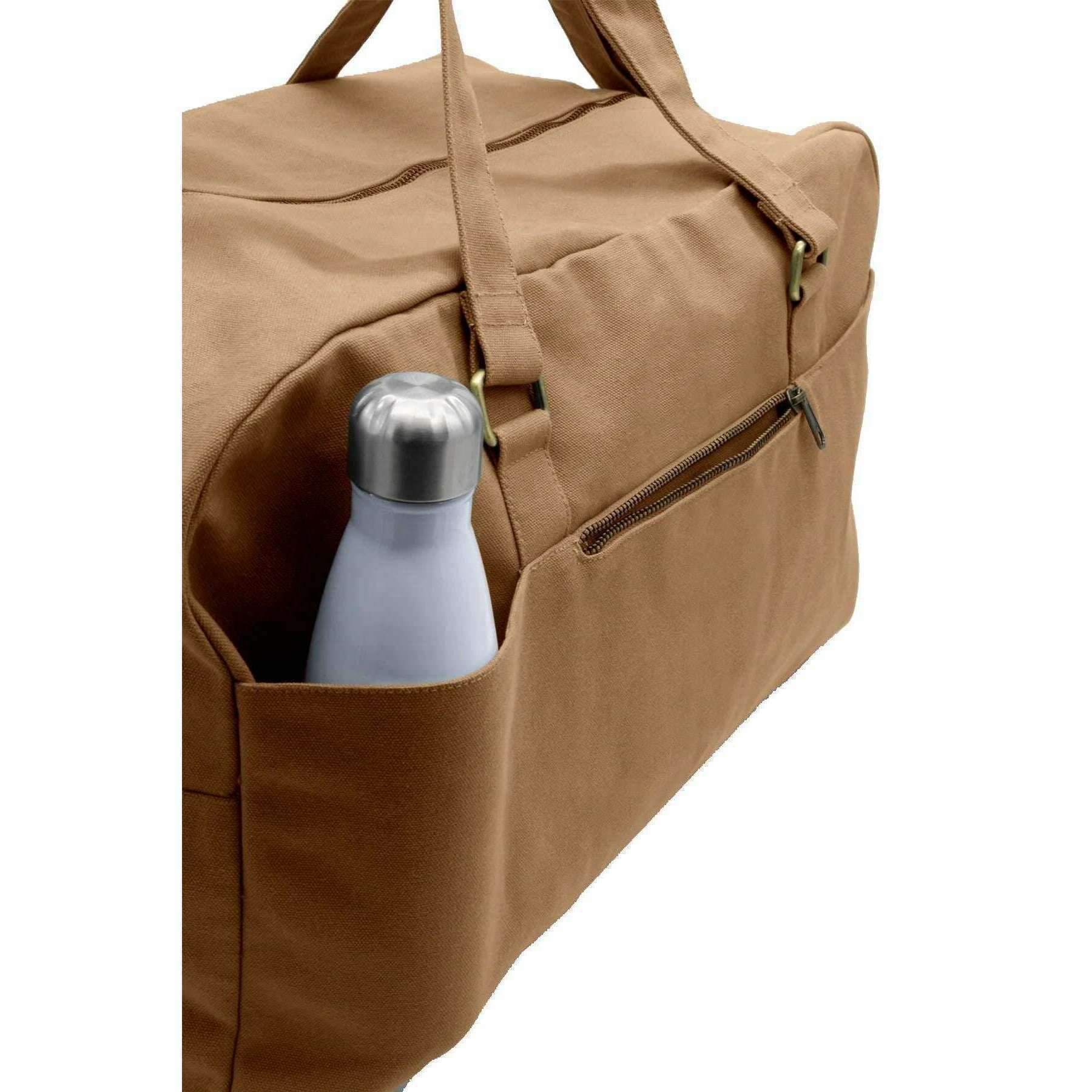 Hindbag Yves Large Travel Bag - Cinnamon Brown - Image 4