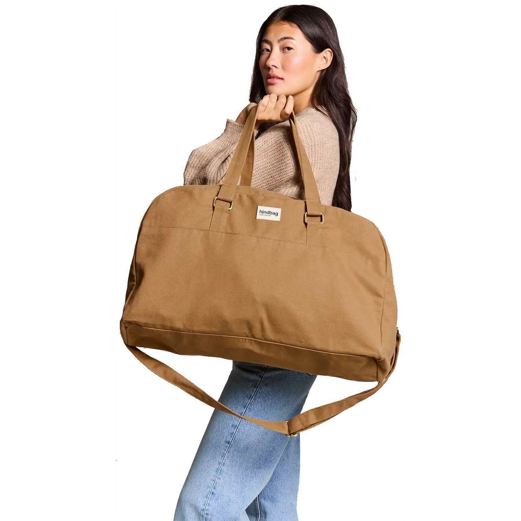 Hindbag Yves Large Travel Bag - Cinnamon Brown - Image 5