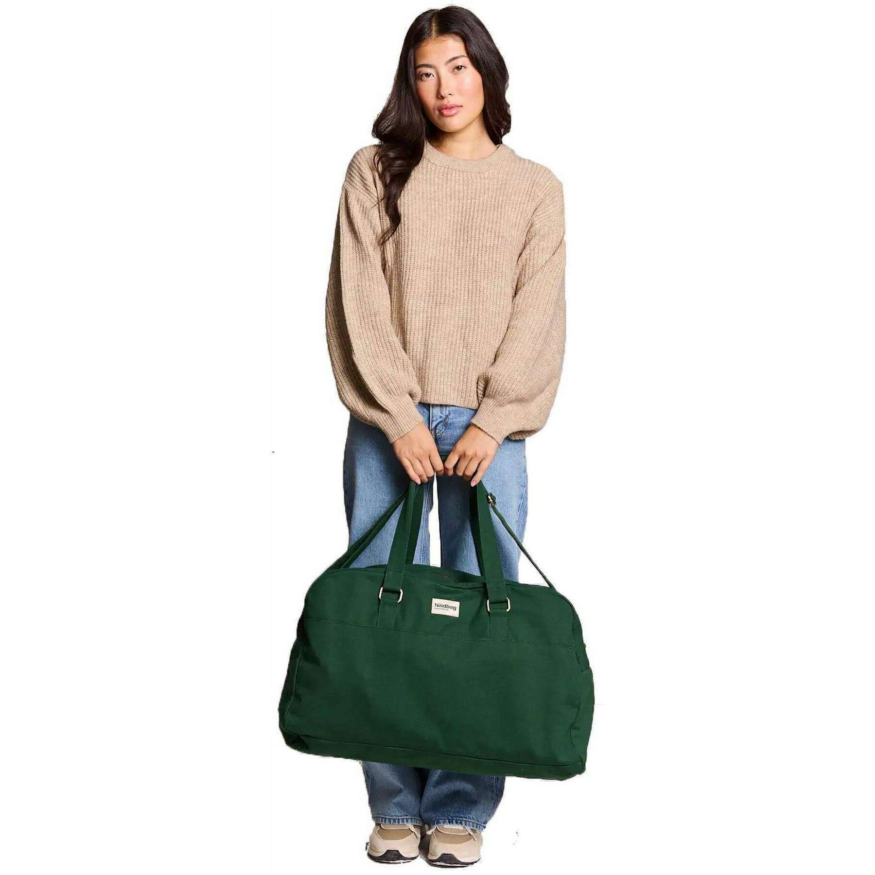 Hindbag Yves Large Travel Bag - Forest Green - Image 5