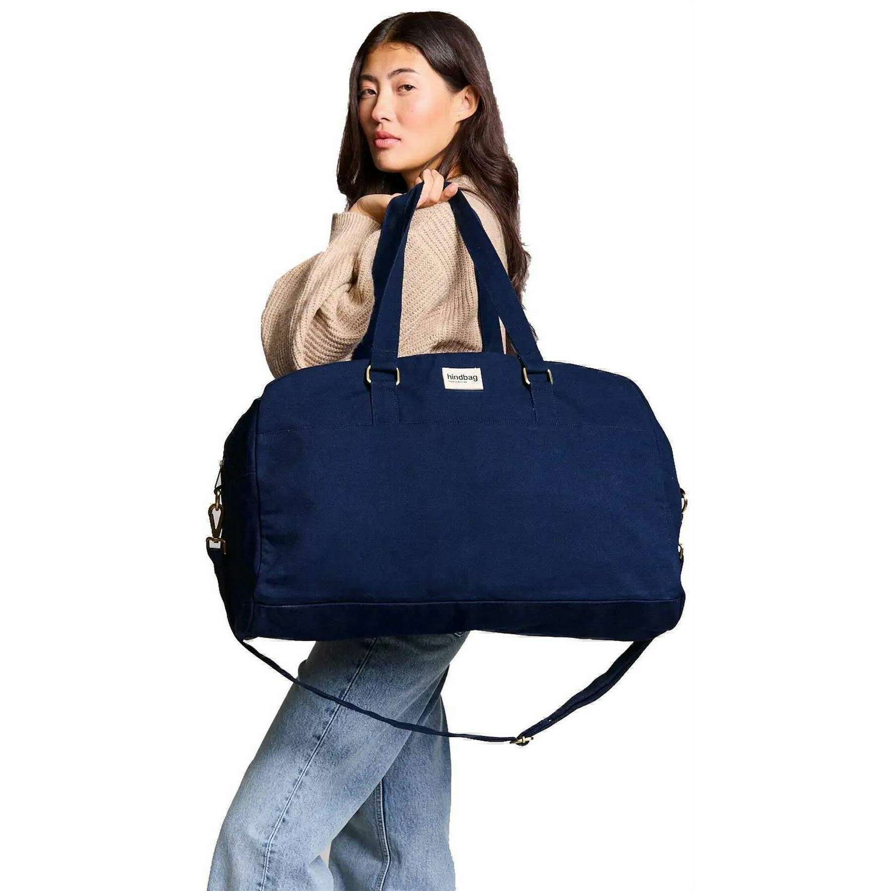 Hindbag Yves Large Travel Bag - Navy Blue - Image 5