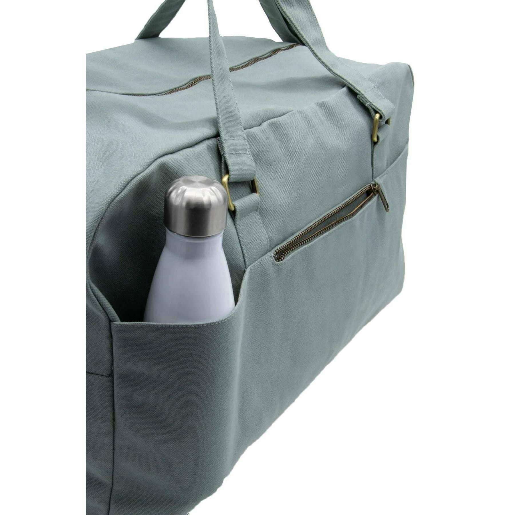 Hindbag Yves Large Travel Bag - Sage Blue - Image 4