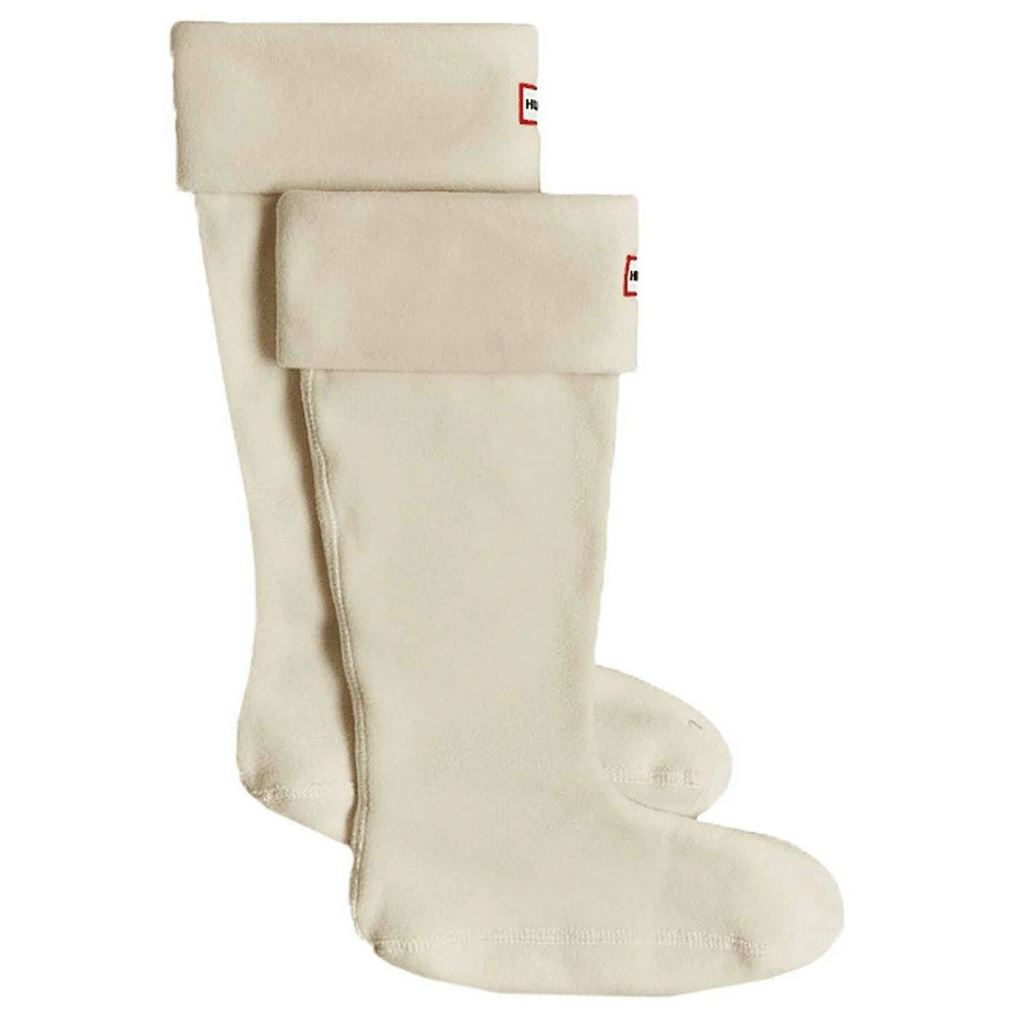 Hunter Fleece Cuff Tall Boot Socks - Hunter White