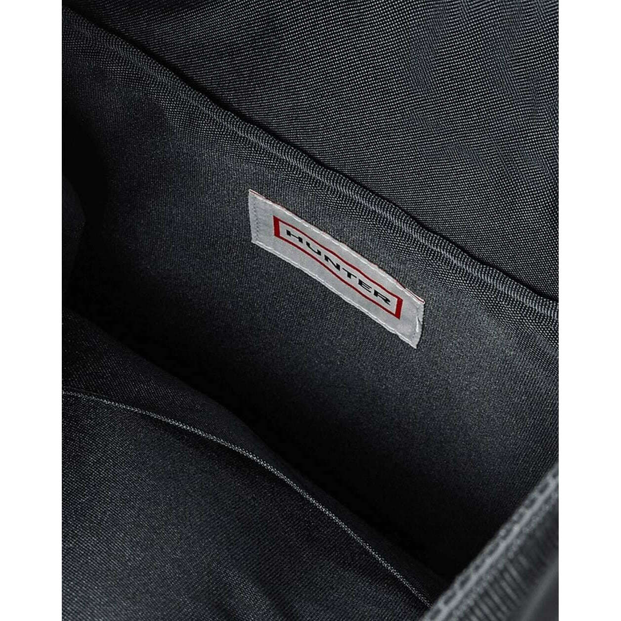 Hunter Highlander Roll Top Backpack - Black - Image 5