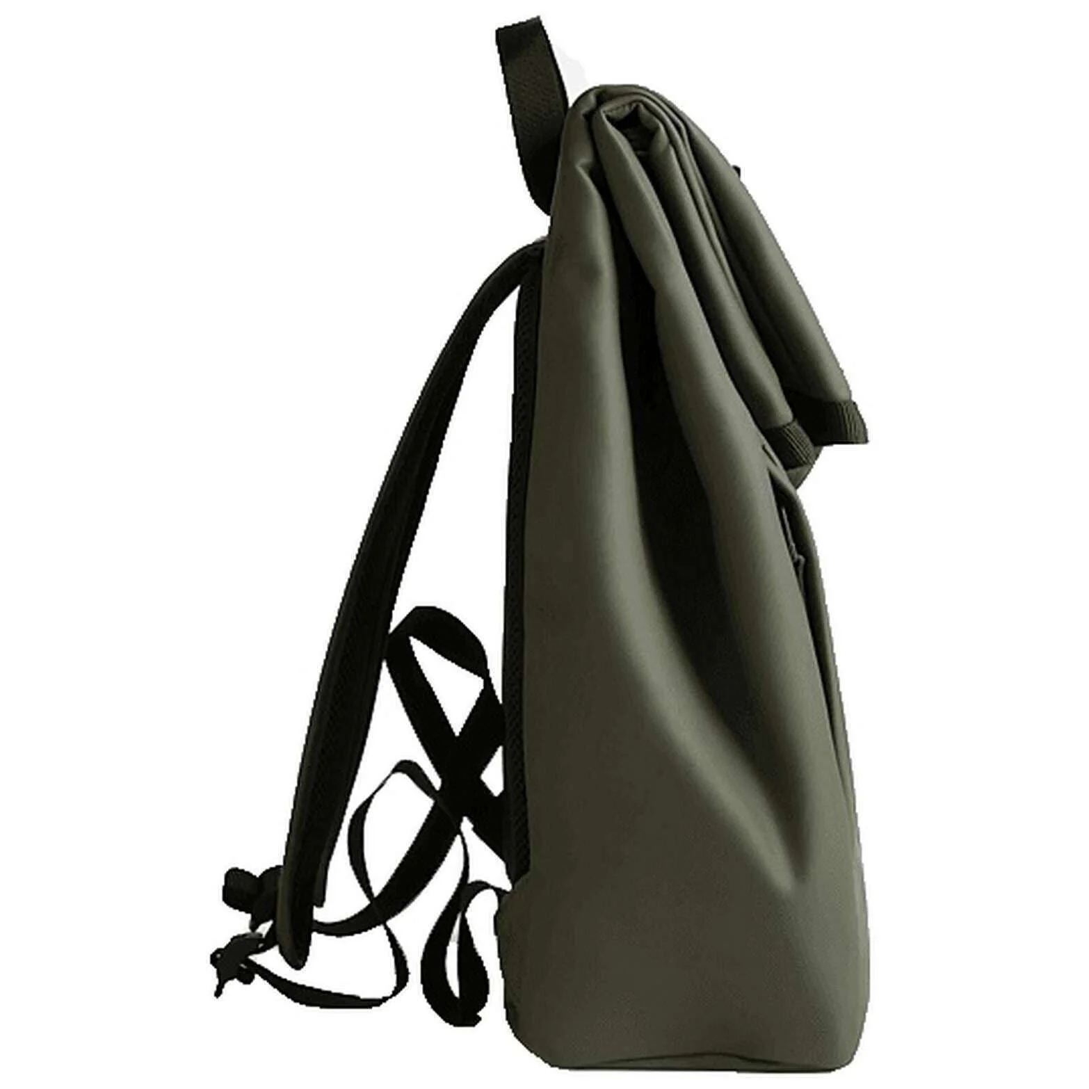 Hunter Highlander Roll Top Backpack - Deep Lichen Green - Image 4