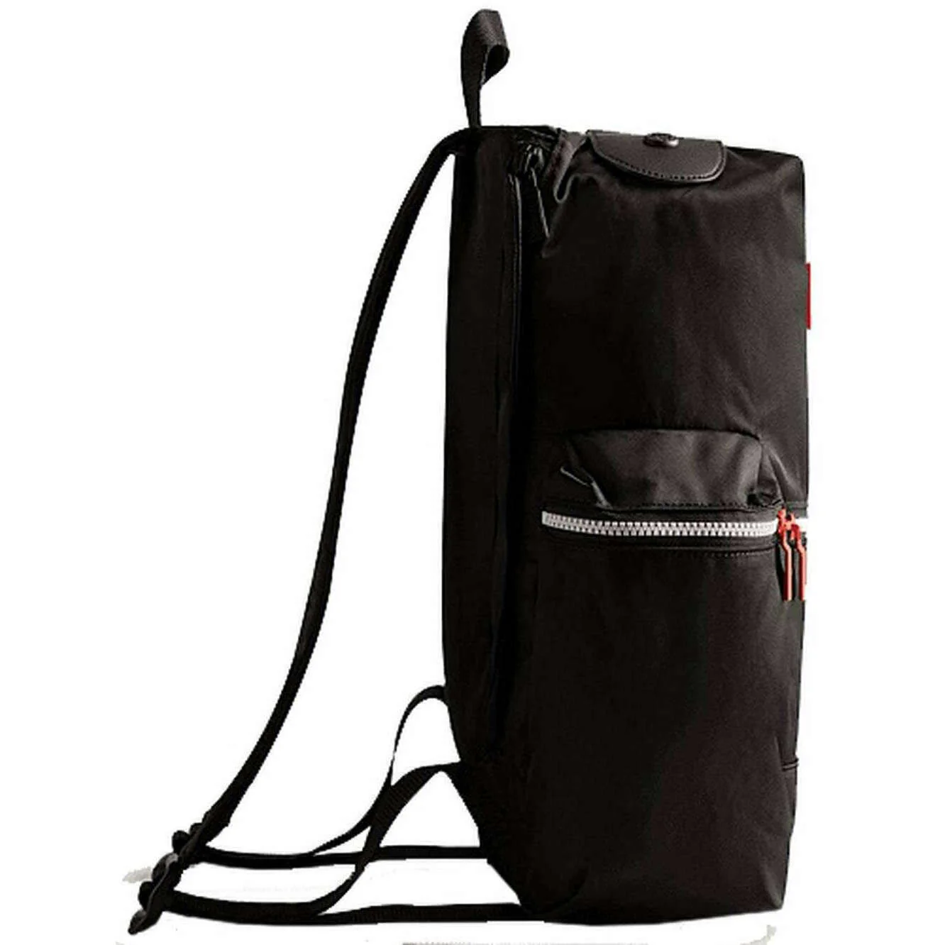 Hunter Nylon Large Topclip Backpack - Black - Image 3