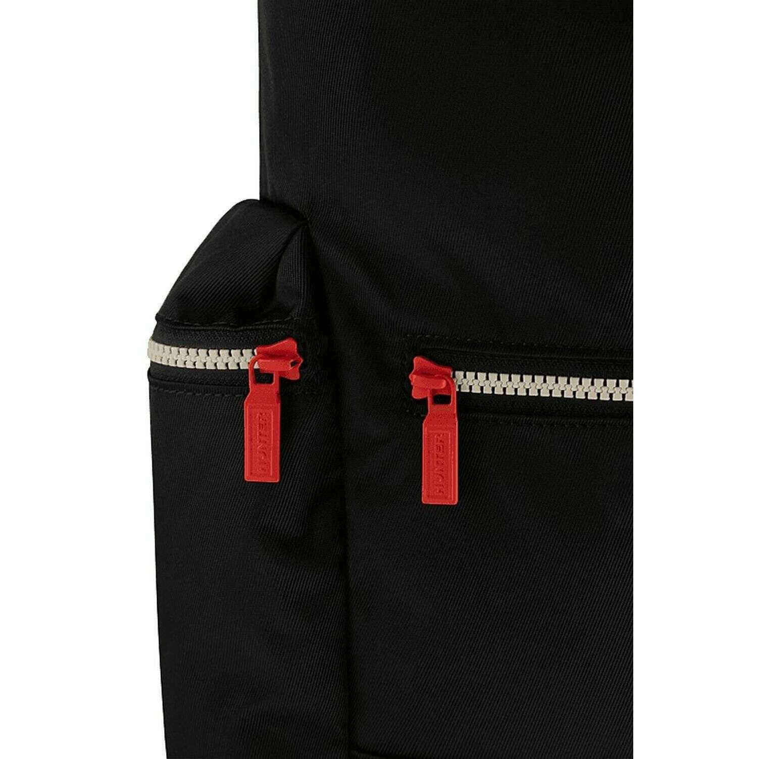 Hunter Nylon Large Topclip Backpack - Black - Image 5