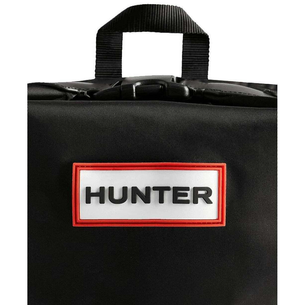 Hunter Nylon Large Topclip Backpack - Black - Image 6