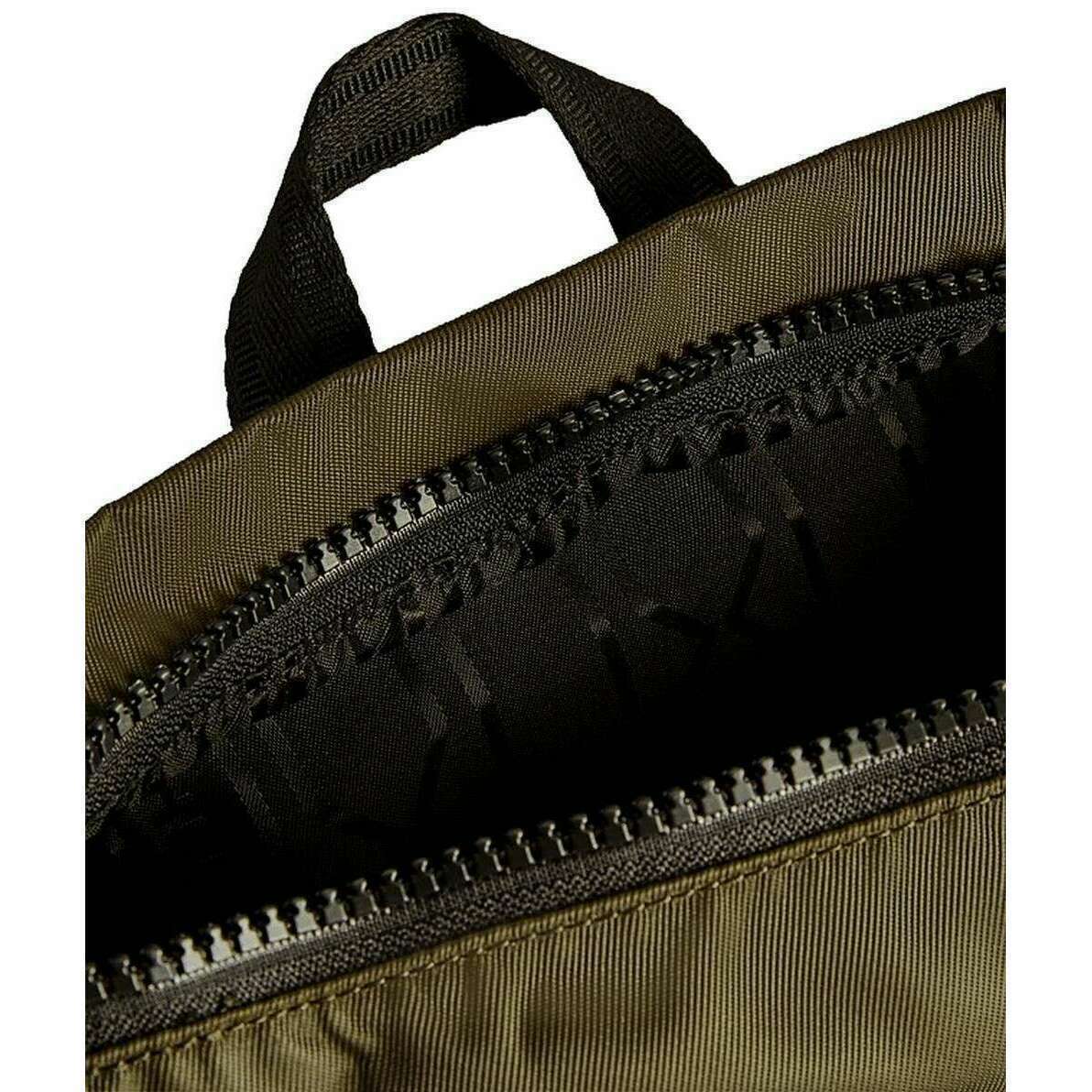 Hunter Nylon Pioneer Mini Topclip Backpack - Dark Olive Green - Image 4