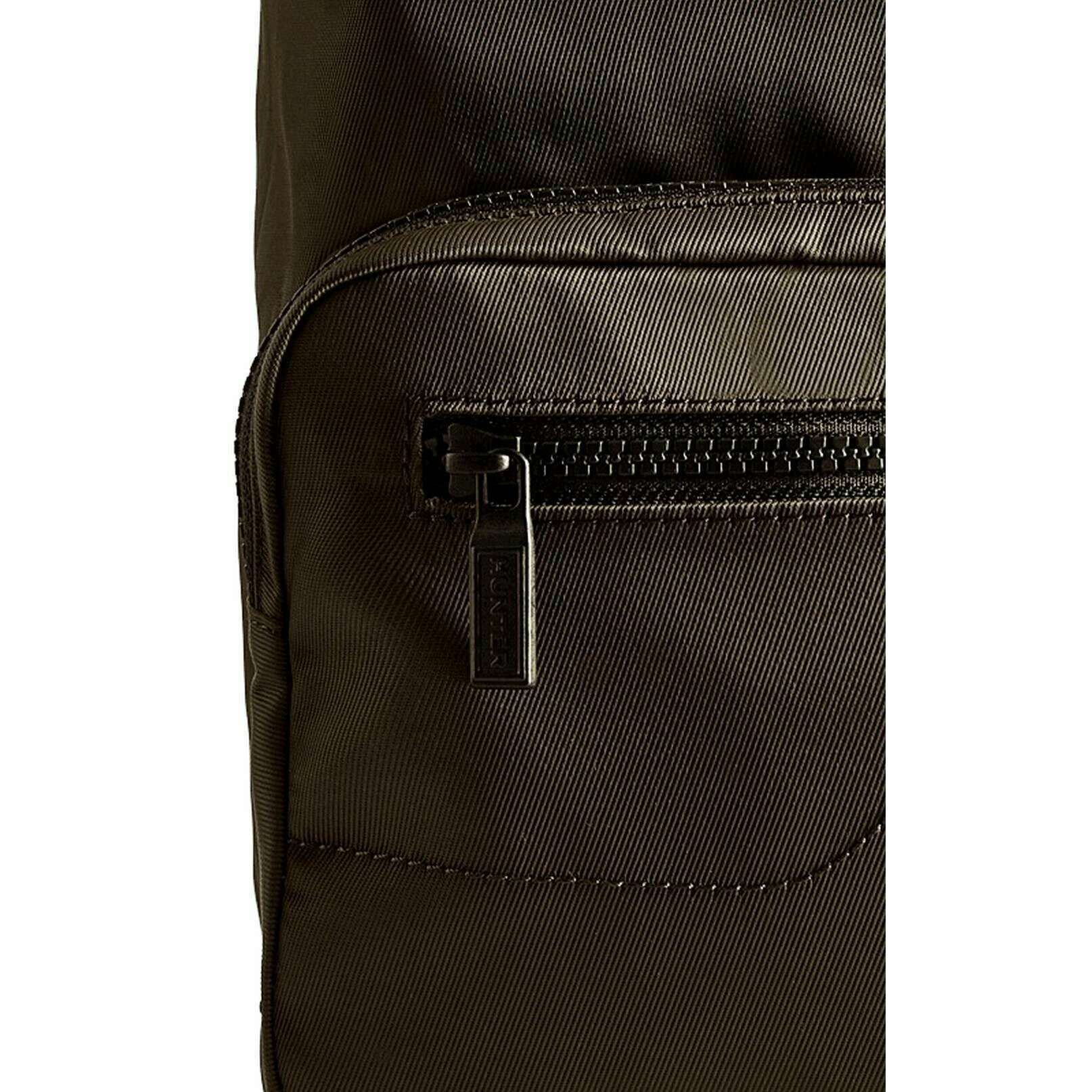 Hunter Nylon Pioneer Mini Topclip Backpack - Dark Olive Green - Image 5